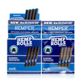 Hemper Pre-Rolled 4PK Paper Tip Hemp Rolls | Mini Size - 12ct Display