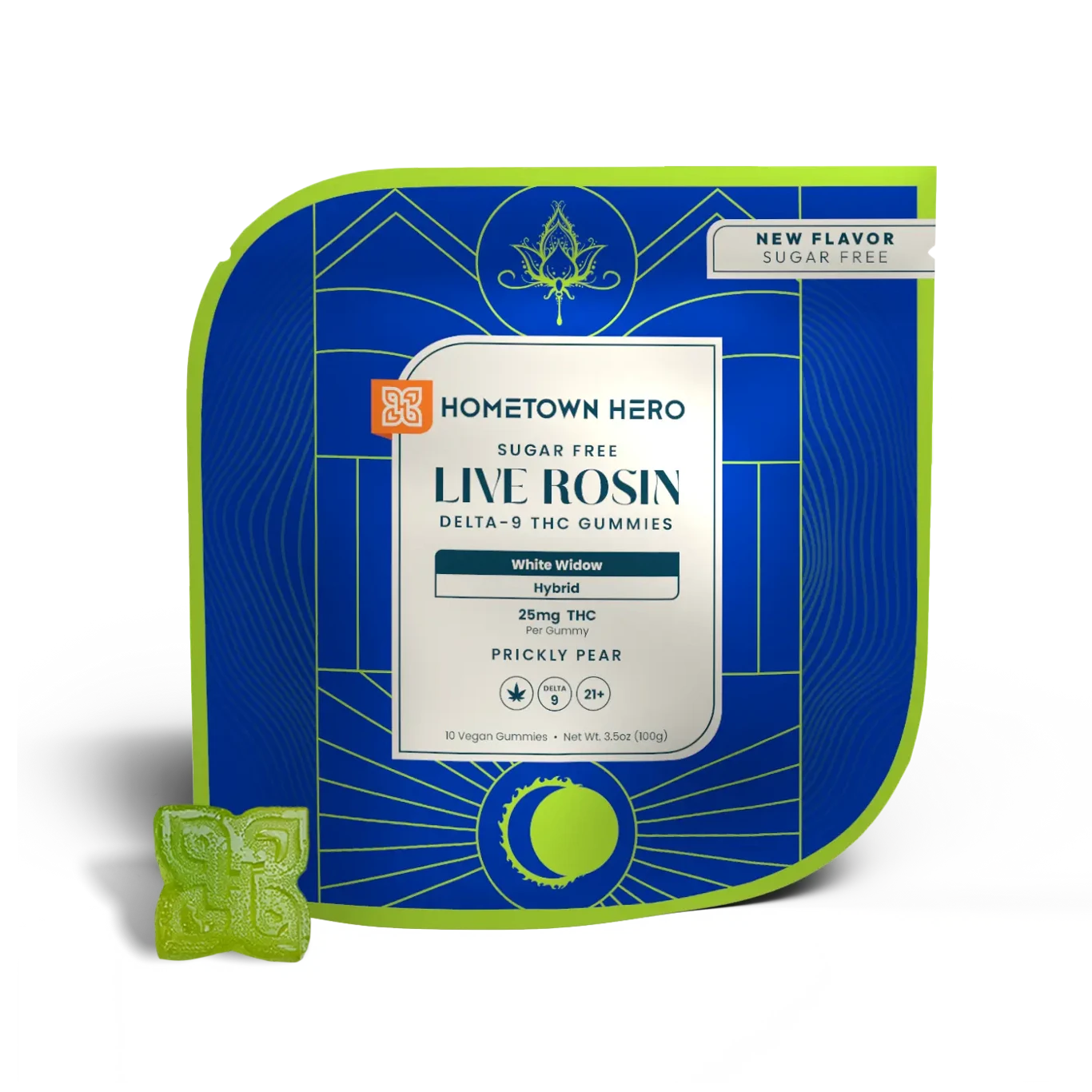 Hometown Hero - Delta 9 Live Rosin Gummies