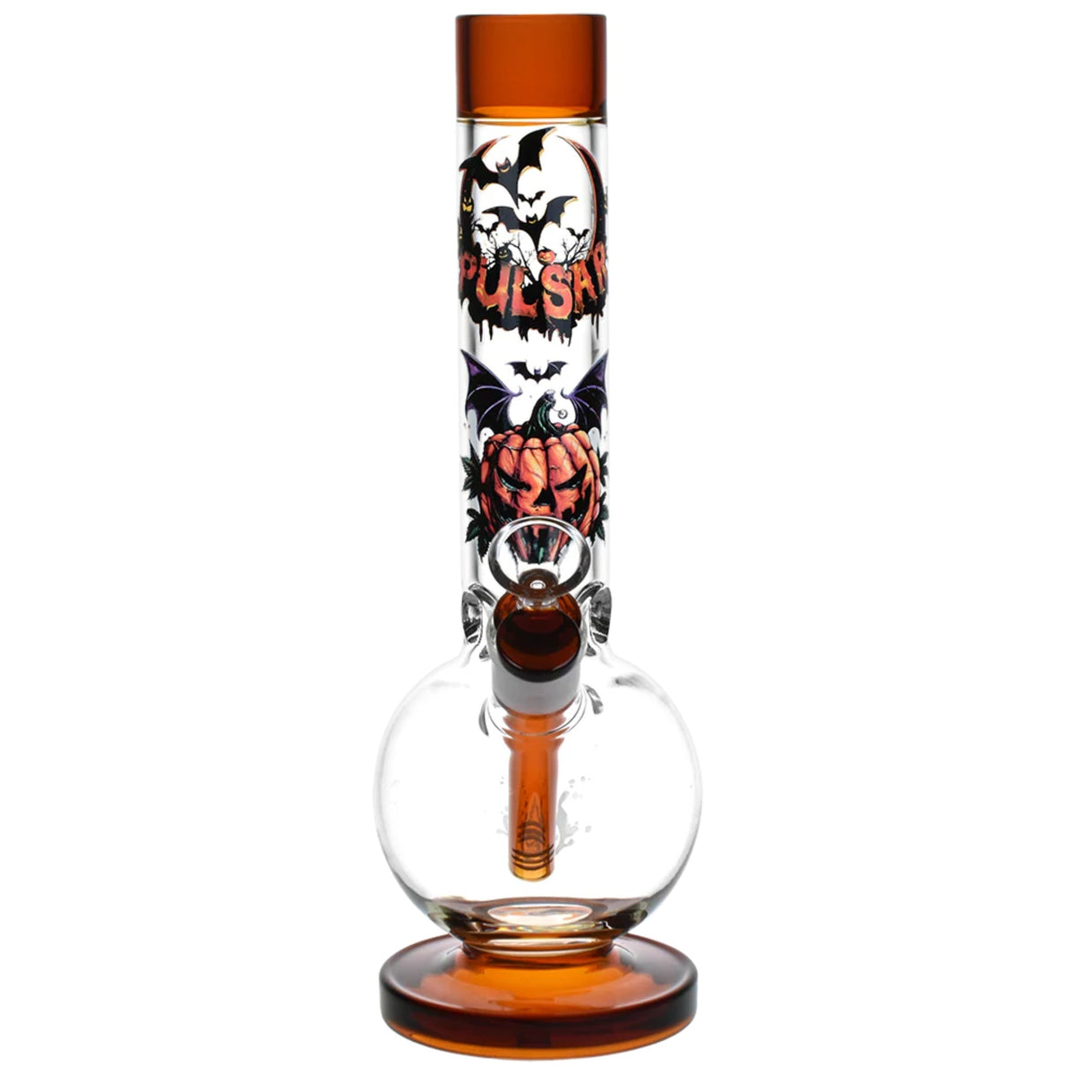Pulsar 12” Halloween Scene Bubble Base Bong