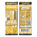 Hemper Quick Hitters | 2PK Disposable Banana One Hitter | 20ct Display