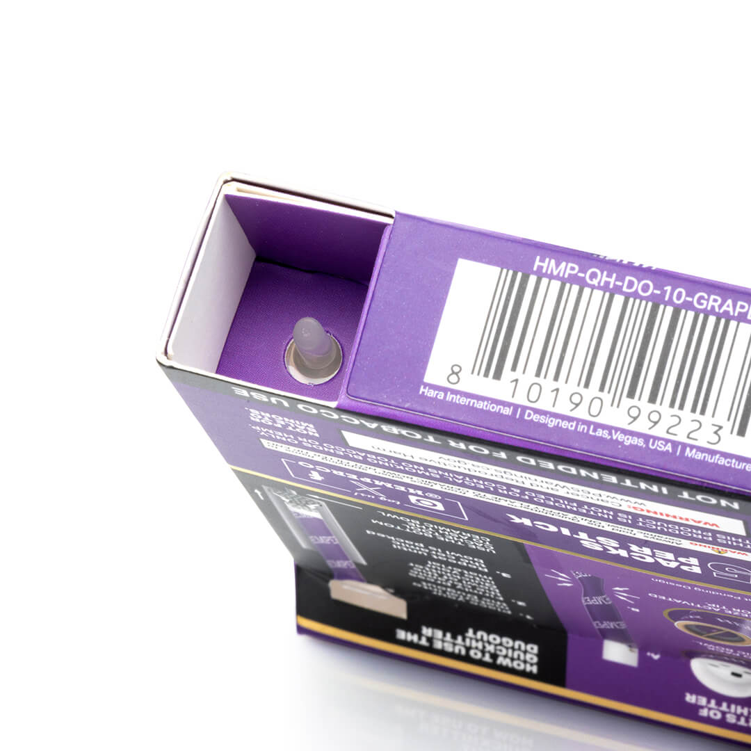 Hemper Quick Hitters Dugout 10-Packs | Grape - 12ct Display