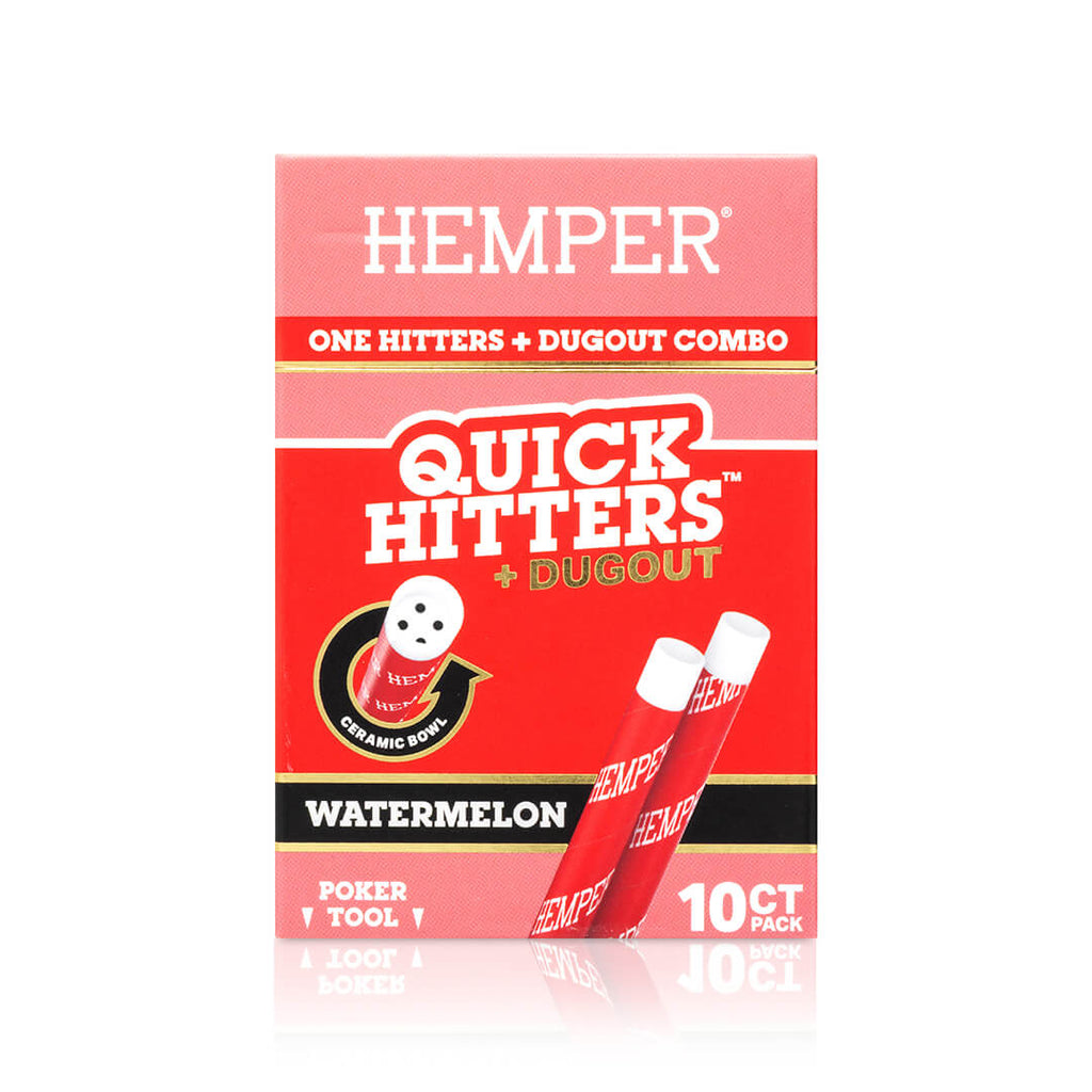 Hemper Quick Hitters Dugout 10-Packs | Watermelon - 12ct Display