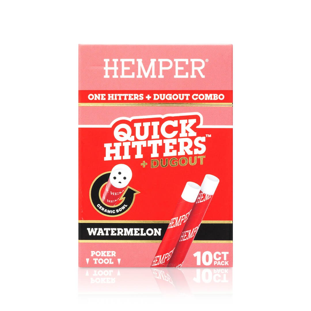 Hemper Quick Hitters Dugout 10-Packs | Watermelon - 12ct Display