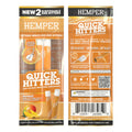 Hemper Quick Hitters | 2PK Disposable Mango One Hitter | 20ct Display