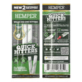 Hemper Quick Hitters | 2PK Disposable One Hitter (Unflavored) | 20ct Display