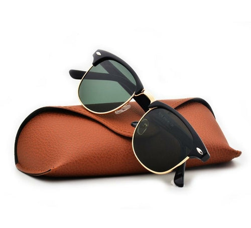 Semi-Rimless Fashion Sunglasses