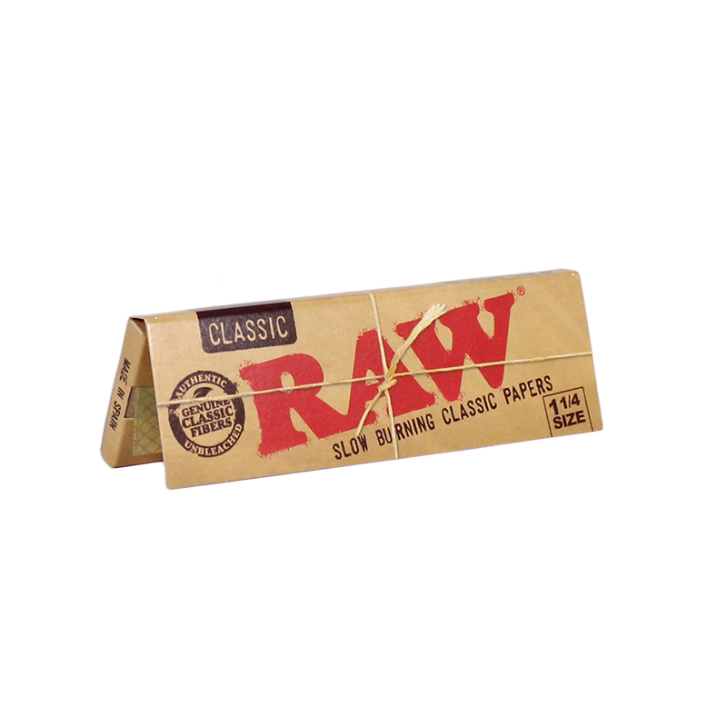 RAW Classic 1 1/4 rolling papers individual booklet