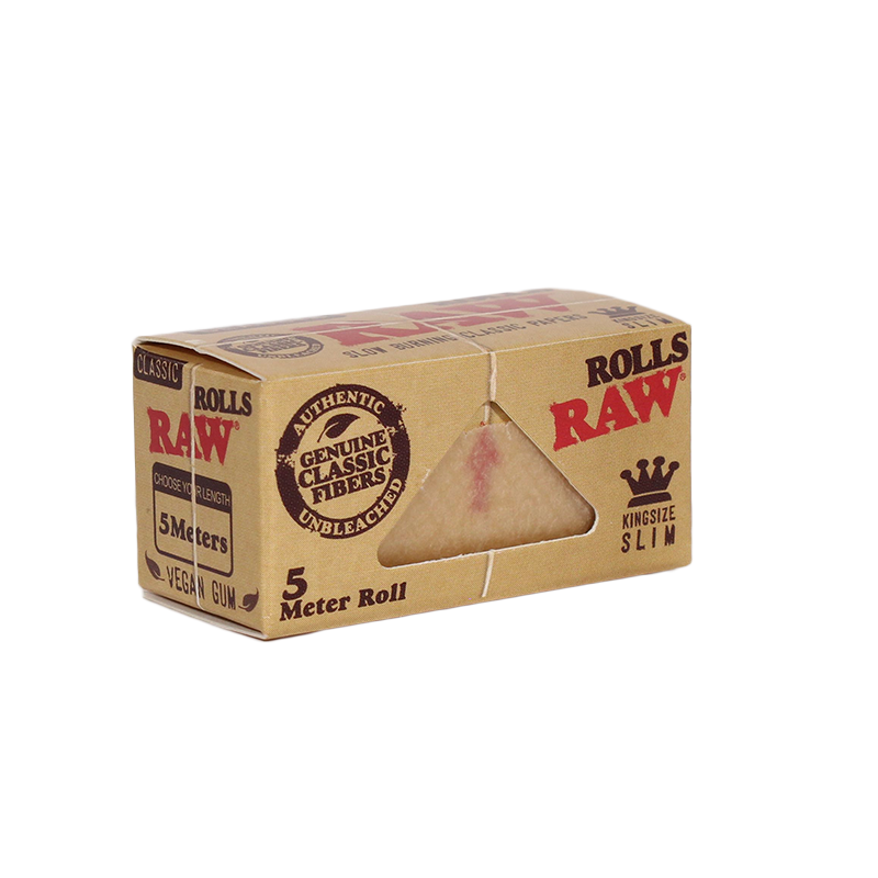 RAW Classic King Size Slim 5 meter roll