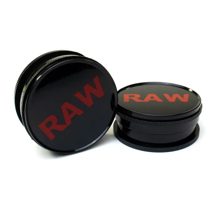 RAW Magnetic No.1 black grinders shown from two angles; listing sold individually