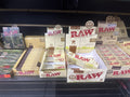 RAW rolling paper wholesale display reference