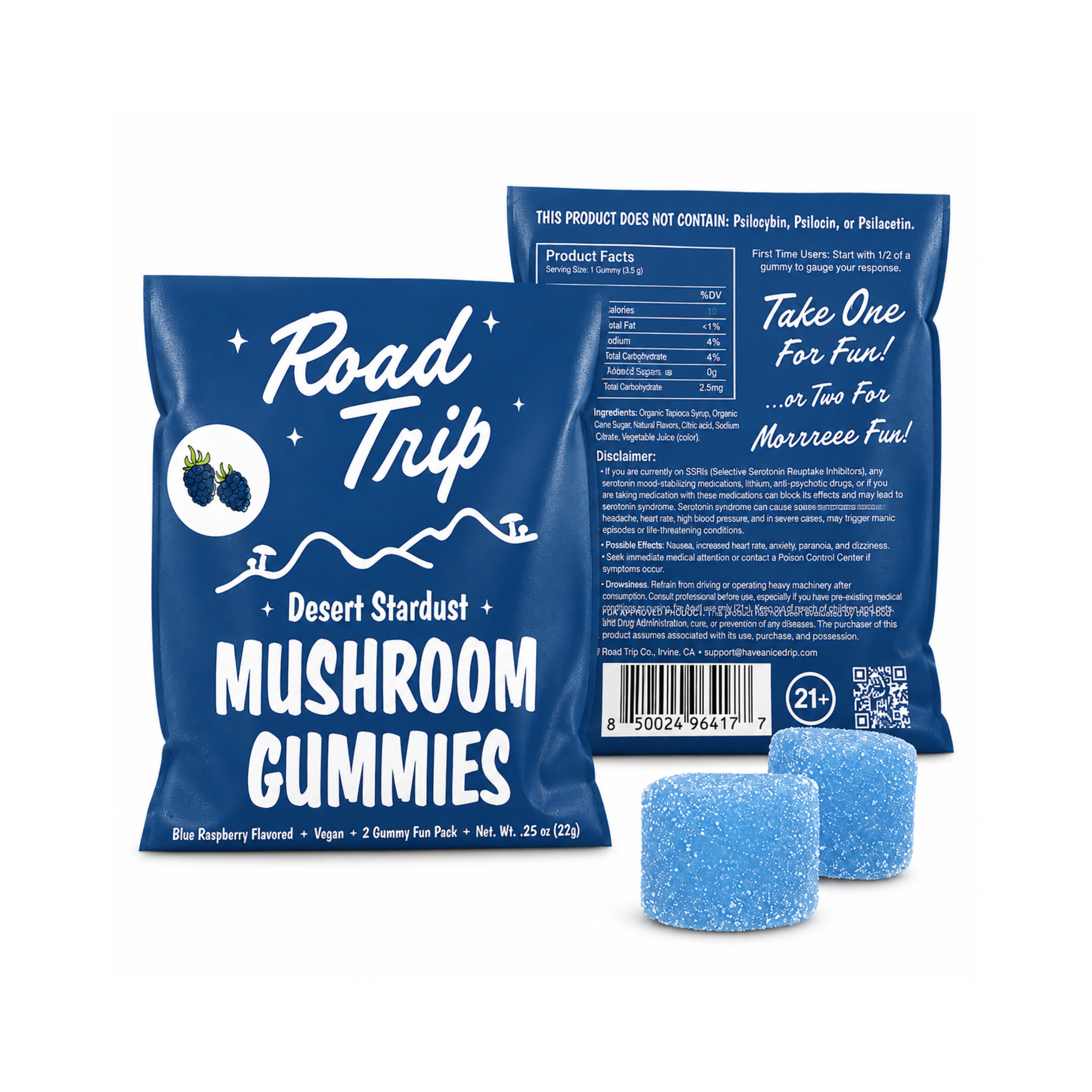 Road Trip Desert Stardust Mushroom Gummies (2ct)