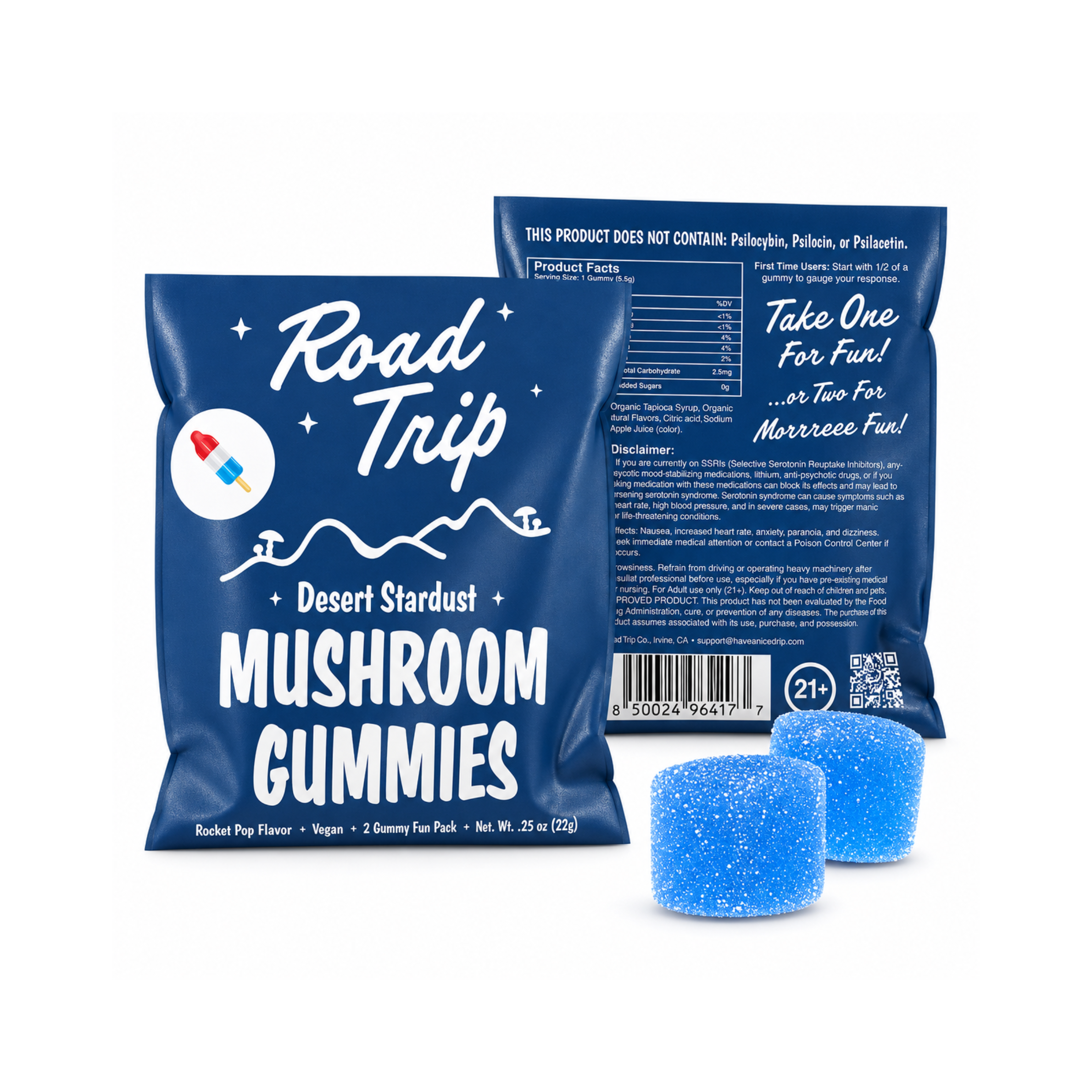 Road Trip Desert Stardust Mushroom Gummies (2ct)