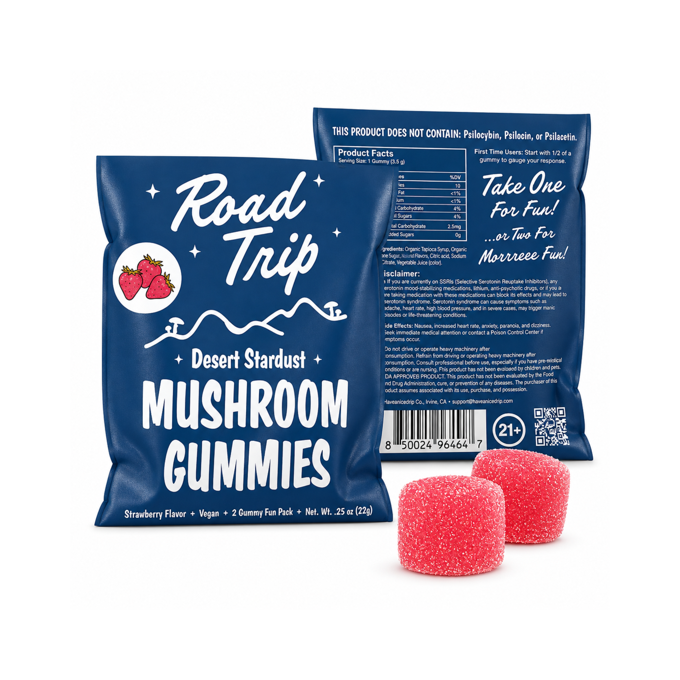 Road Trip Desert Stardust Mushroom Gummies (2ct)