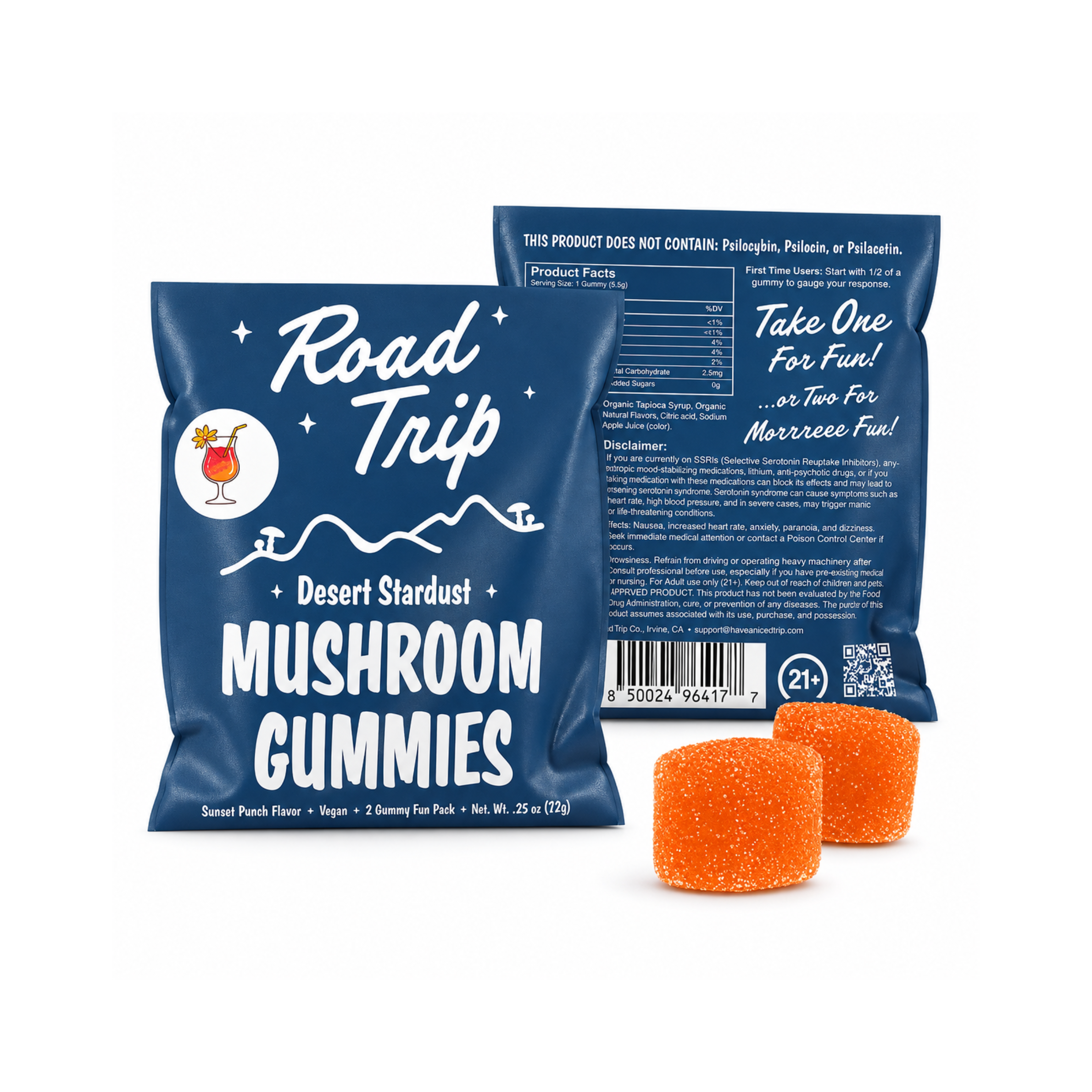 Road Trip Desert Stardust Mushroom Gummies (2ct)