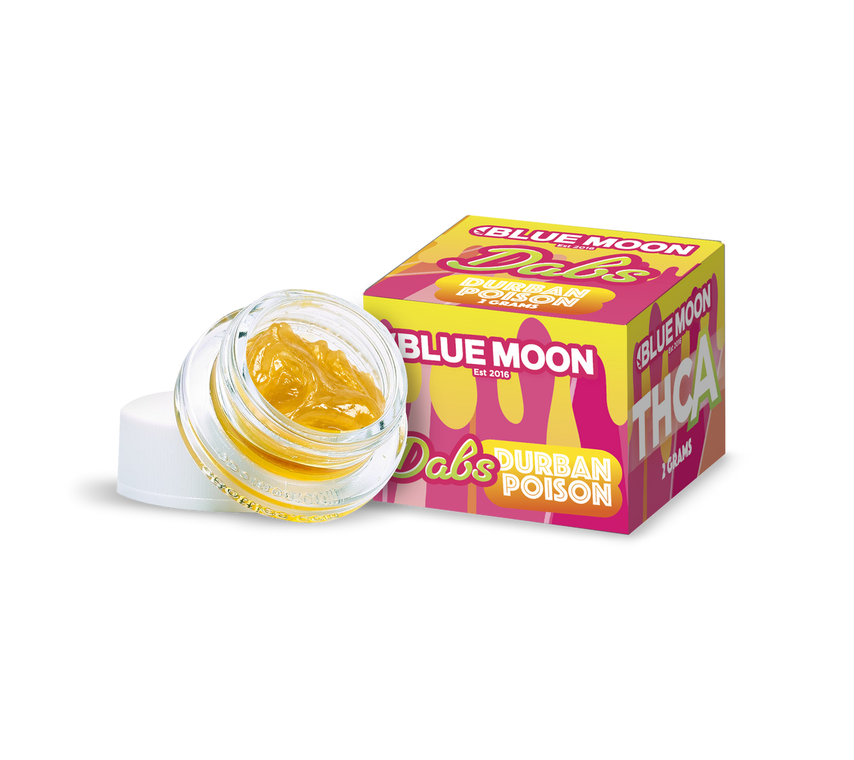 Durban Poison THC-A Dab – 2 Grams 6PK