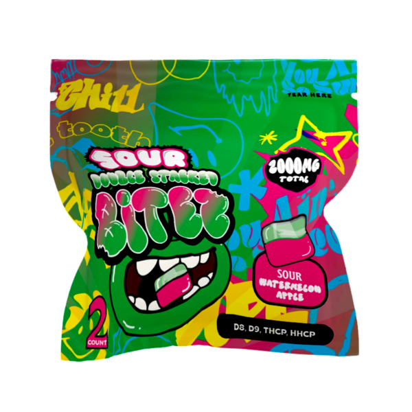 BITEZ – SOUR WATERMELON APPLE /BLUE RAZZ LEMONADE – 60 PACKS