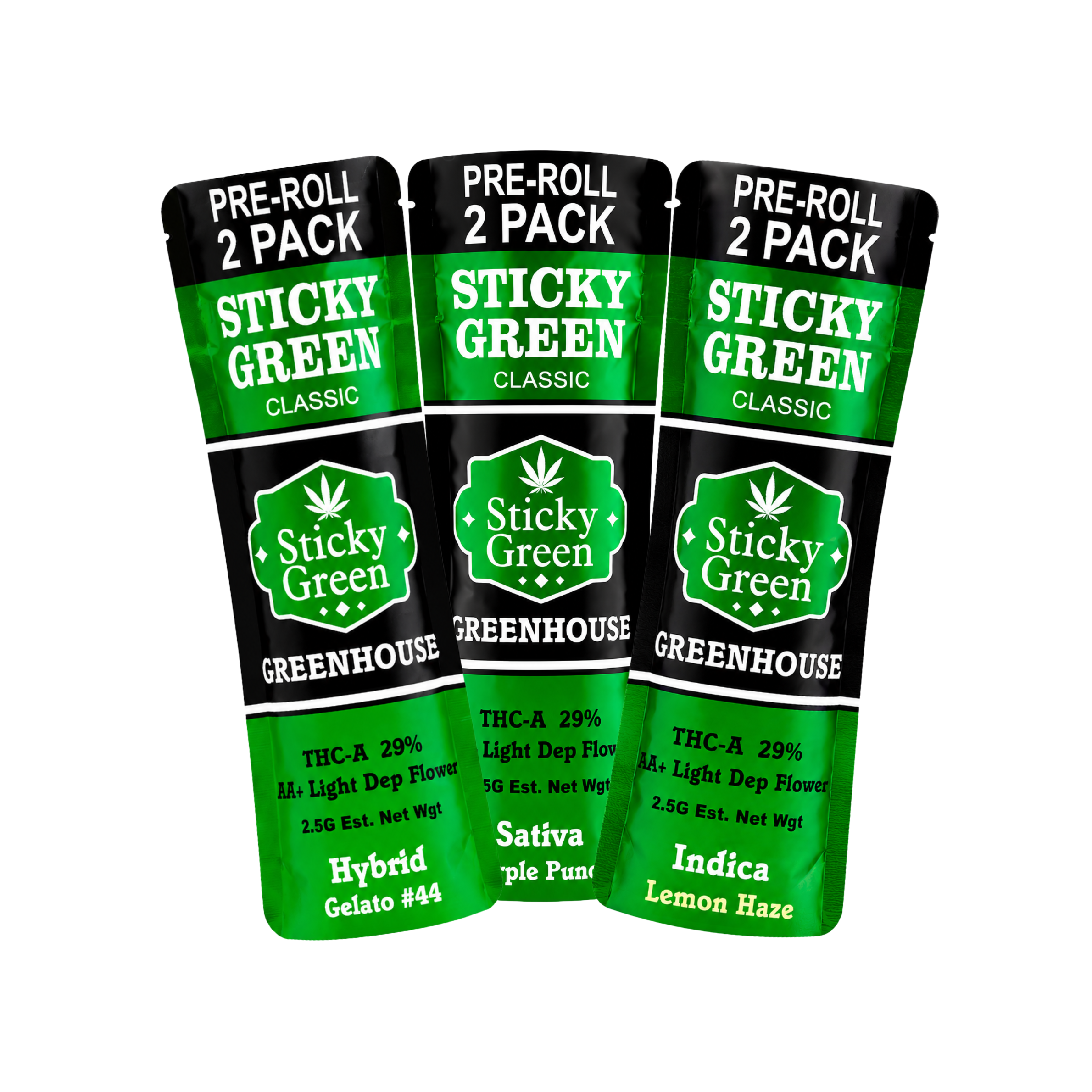 Sticky Green Pre-Rolls