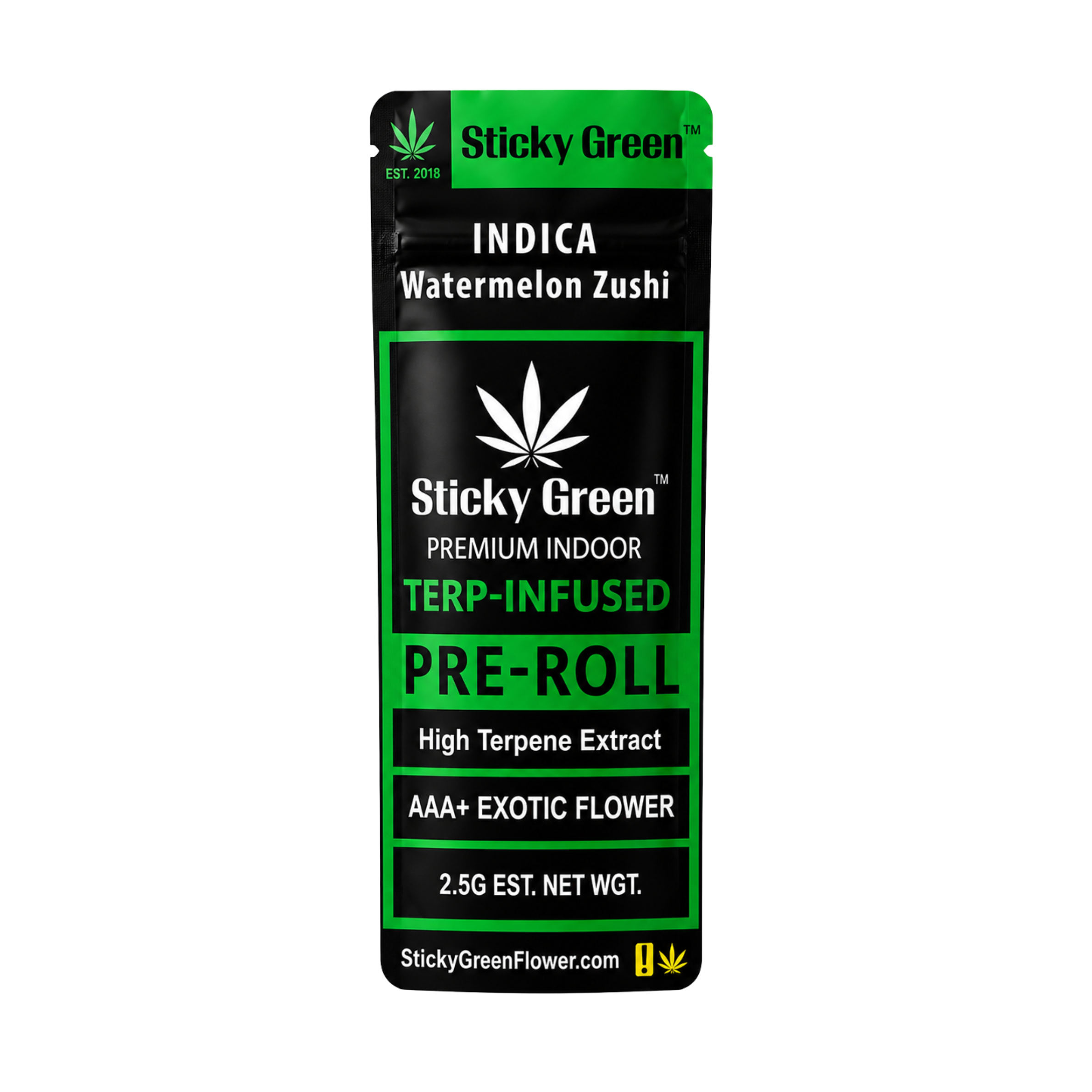 Sticky Green Pre-Rolls