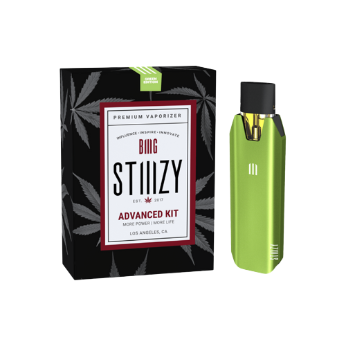 STIIIZY BIIIG Advanced Battery Kit Green Edition with packaging