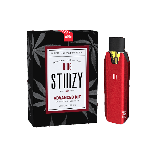 STIIIZY BIIIG Advanced Battery Kit Red Edition with packaging