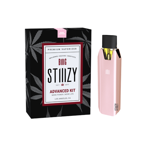 STIIIZY BIIIG Advanced Battery Kit Rose Edition with packaging