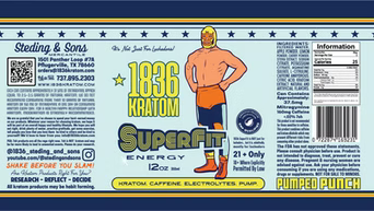 1836 Kratom SuperFit Energy