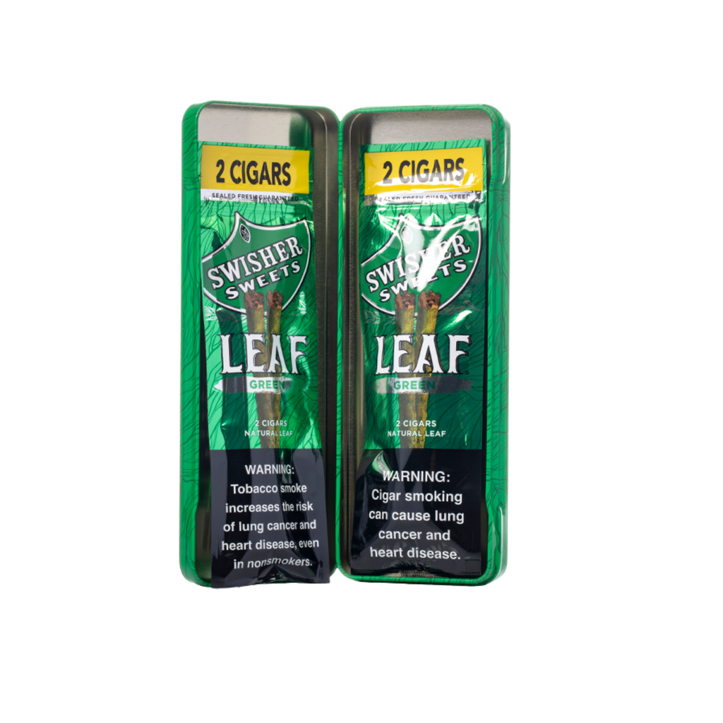 Swisher Sweets LEAF Green Tin (4 ct)