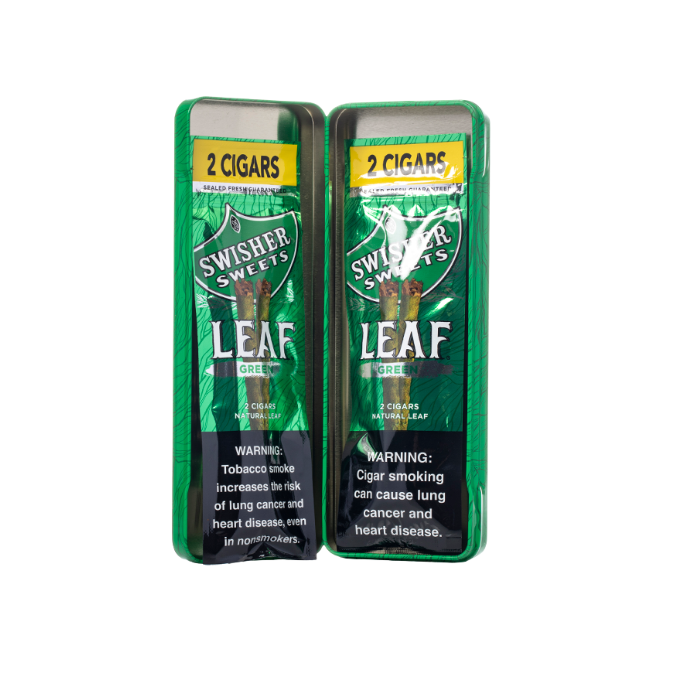 Swisher Sweets LEAF Green Tin (4 ct)