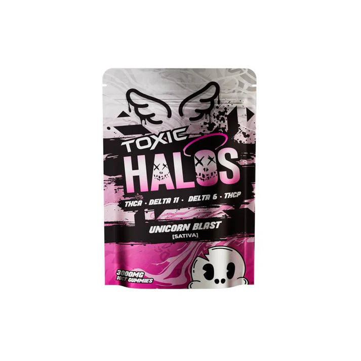 Toxic Halos Gummies 3000MG (10ct)