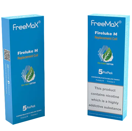 FreeMax Fireluke M TX Mesh Replacement Coils — 5-Pack