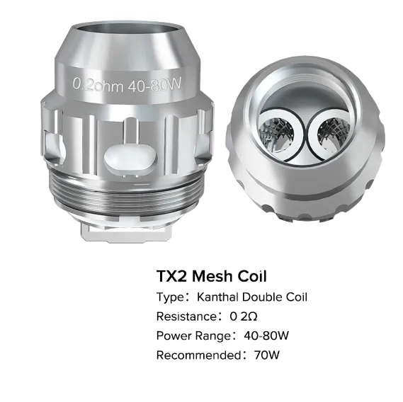 FreeMax Fireluke M TX Mesh Replacement Coils — 5-Pack