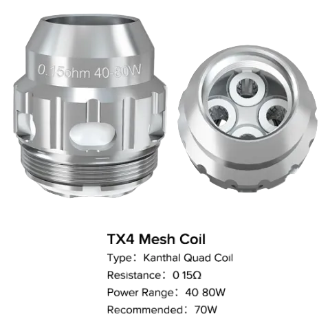 FreeMax Fireluke M TX Mesh Replacement Coils — 5-Pack