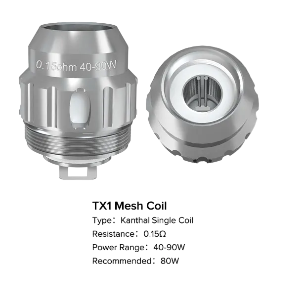 FreeMax Fireluke M TX Mesh Replacement Coils — 5-Pack