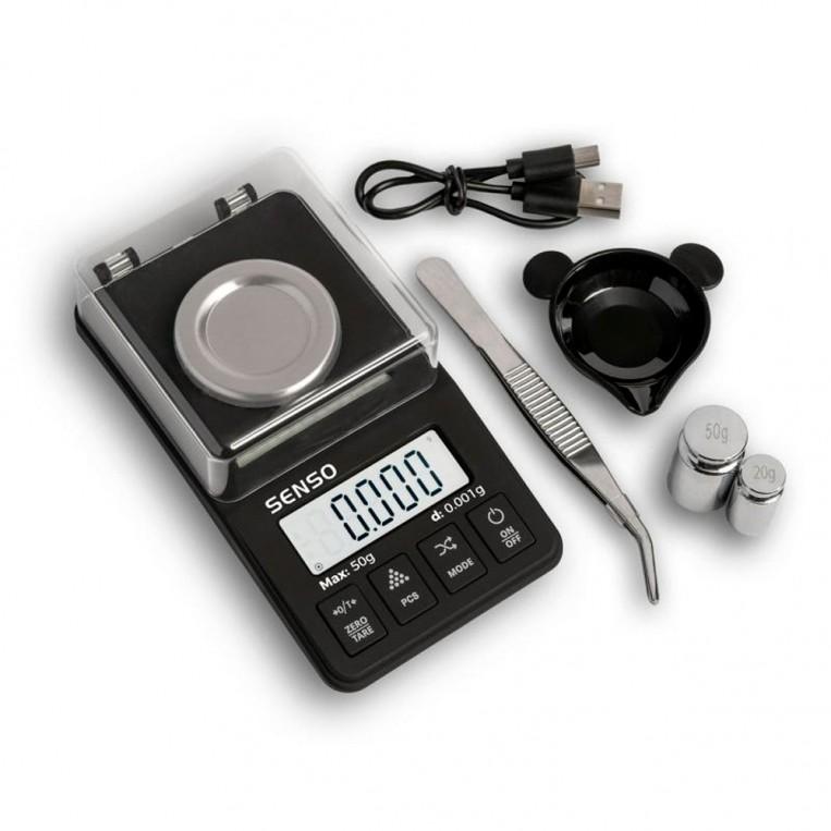 Truweigh SENSO Digital Milligram Scale – 50g x 0.001g