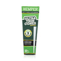 Hemper 3PK King Size Pre-Rolled Cones | French White Paper - 24ct Display