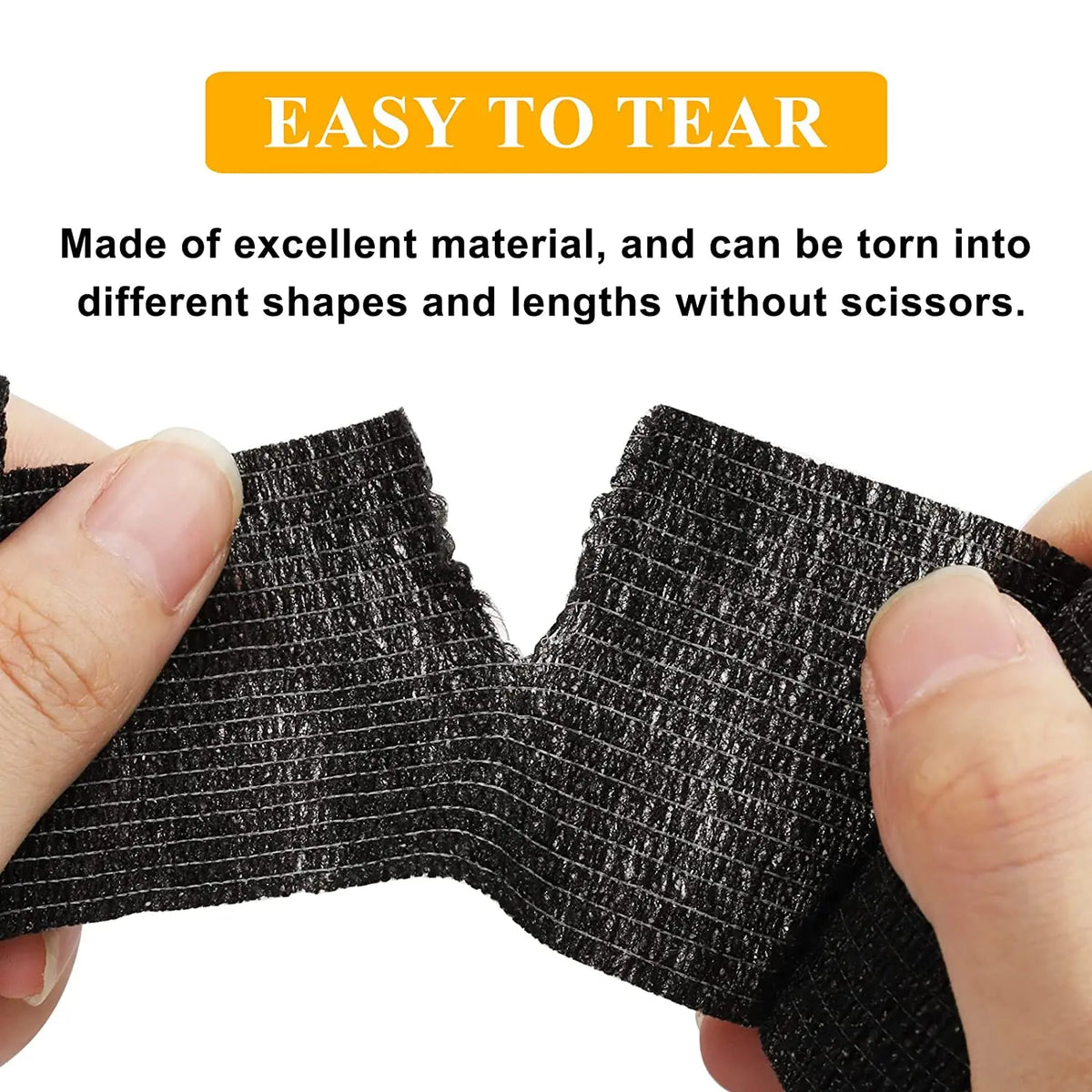 3/6/12/24/48/96pcs 2"x 5 Yards Tattoo Grip Tape Wrap, Elastic Bandage