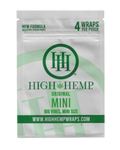 High Hemp MINI Wraps — Compact Organic Hemp Wraps (Original) - retail pack