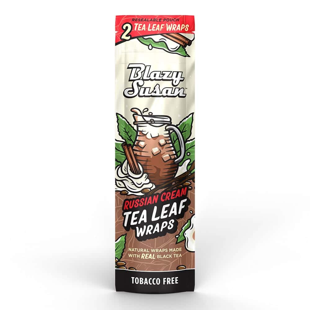 Blazy Susan Russian Cream Tea Leaf Wraps - single pack