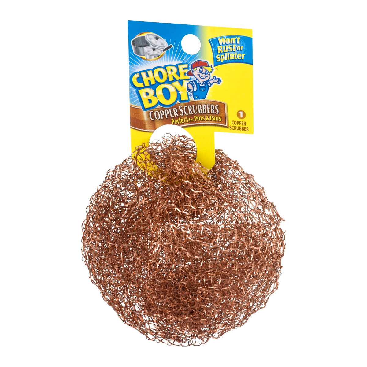 Chore Boy Copper Scrubber single individual retail pack