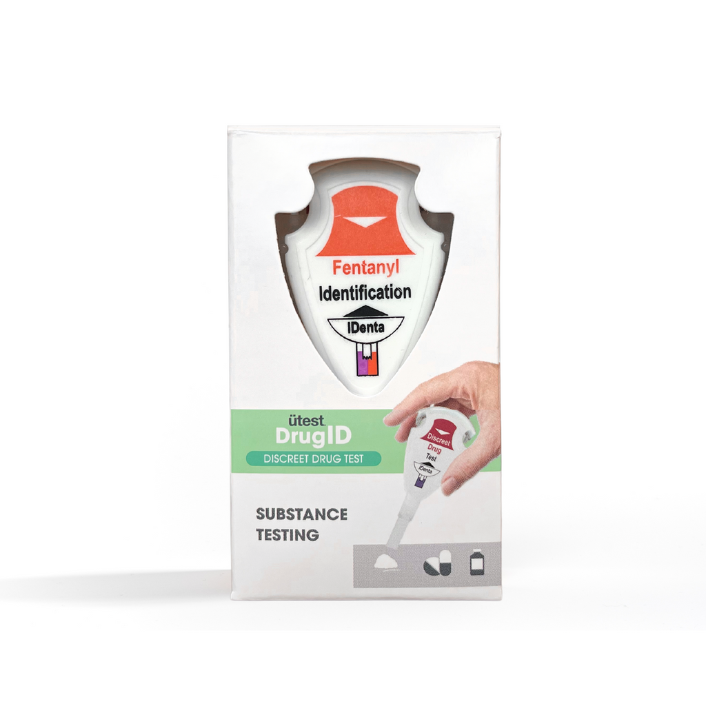 ütest DrugID Fentanyl single substance identification kit packaging
