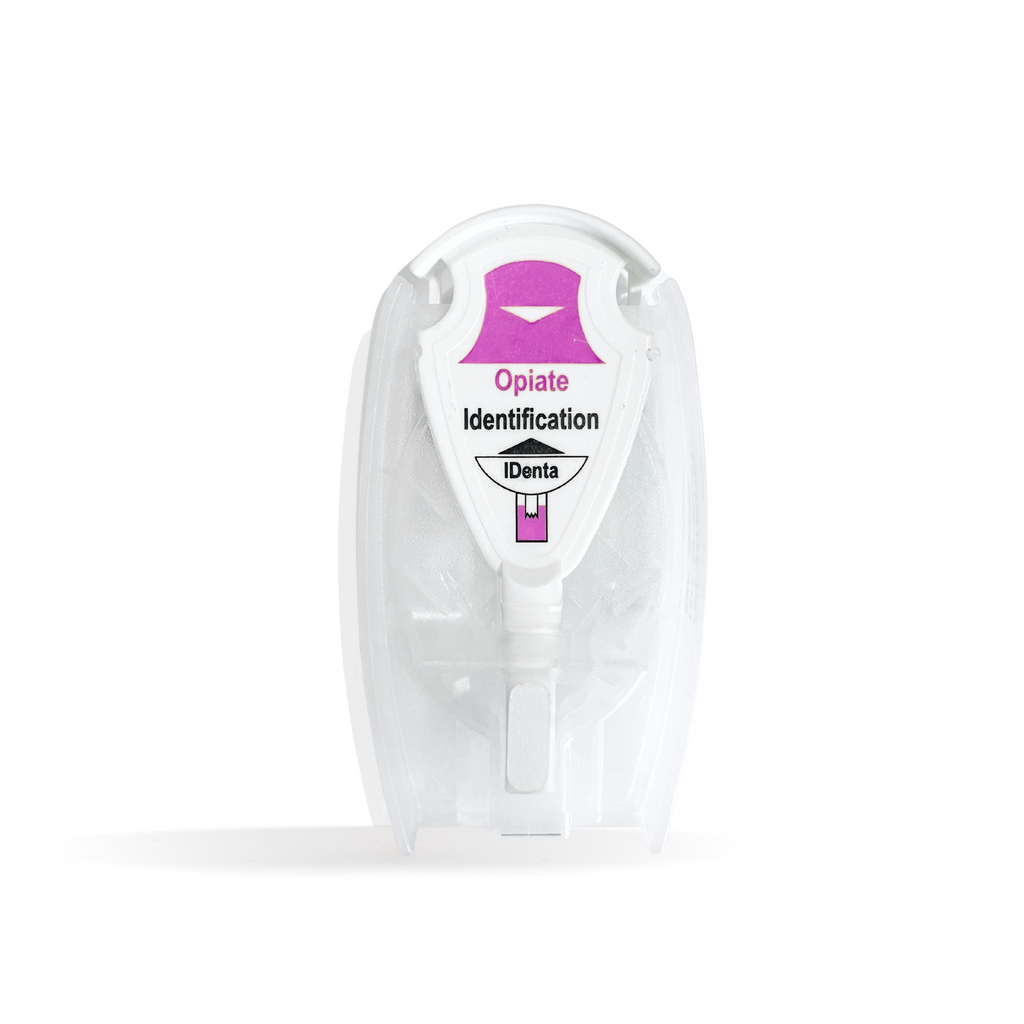 ütest DrugID Opiate identification test device in protective case