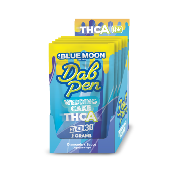 2g THC-A Dab Pen Disposable Wedding Cake – 5 pack