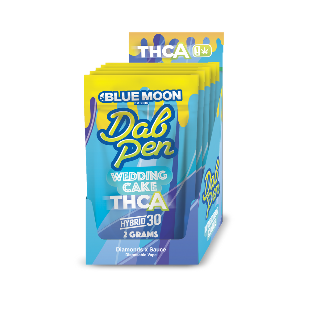 2g THC-A Dab Pen Disposable Wedding Cake – 5 pack