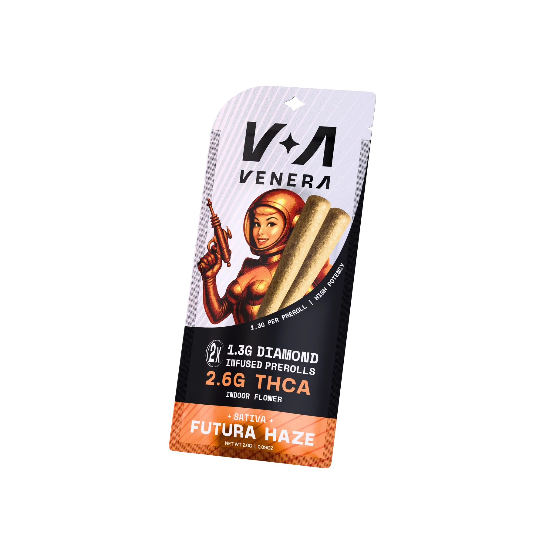 Venera 2.6g Infused THCa Prerolls (2ct)