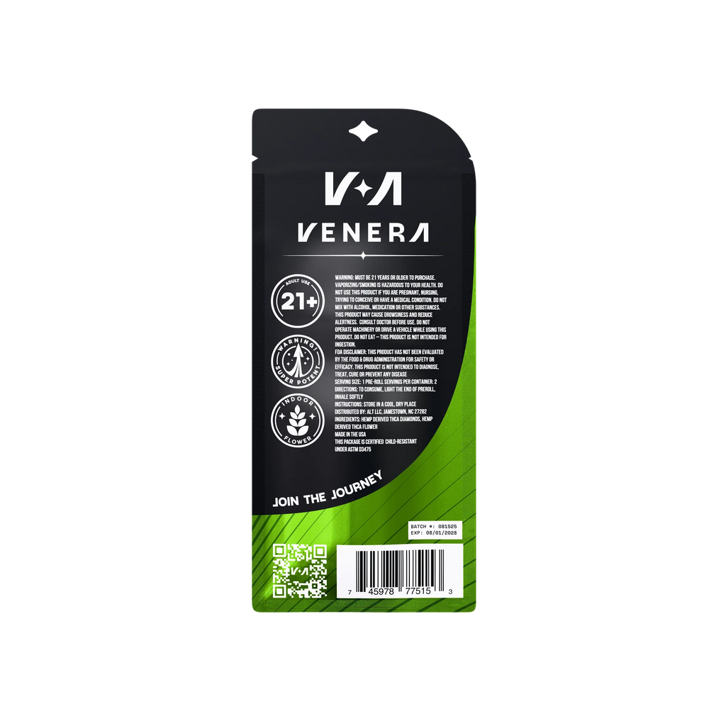 Venera 2.6g Infused THCa Prerolls (2ct)
