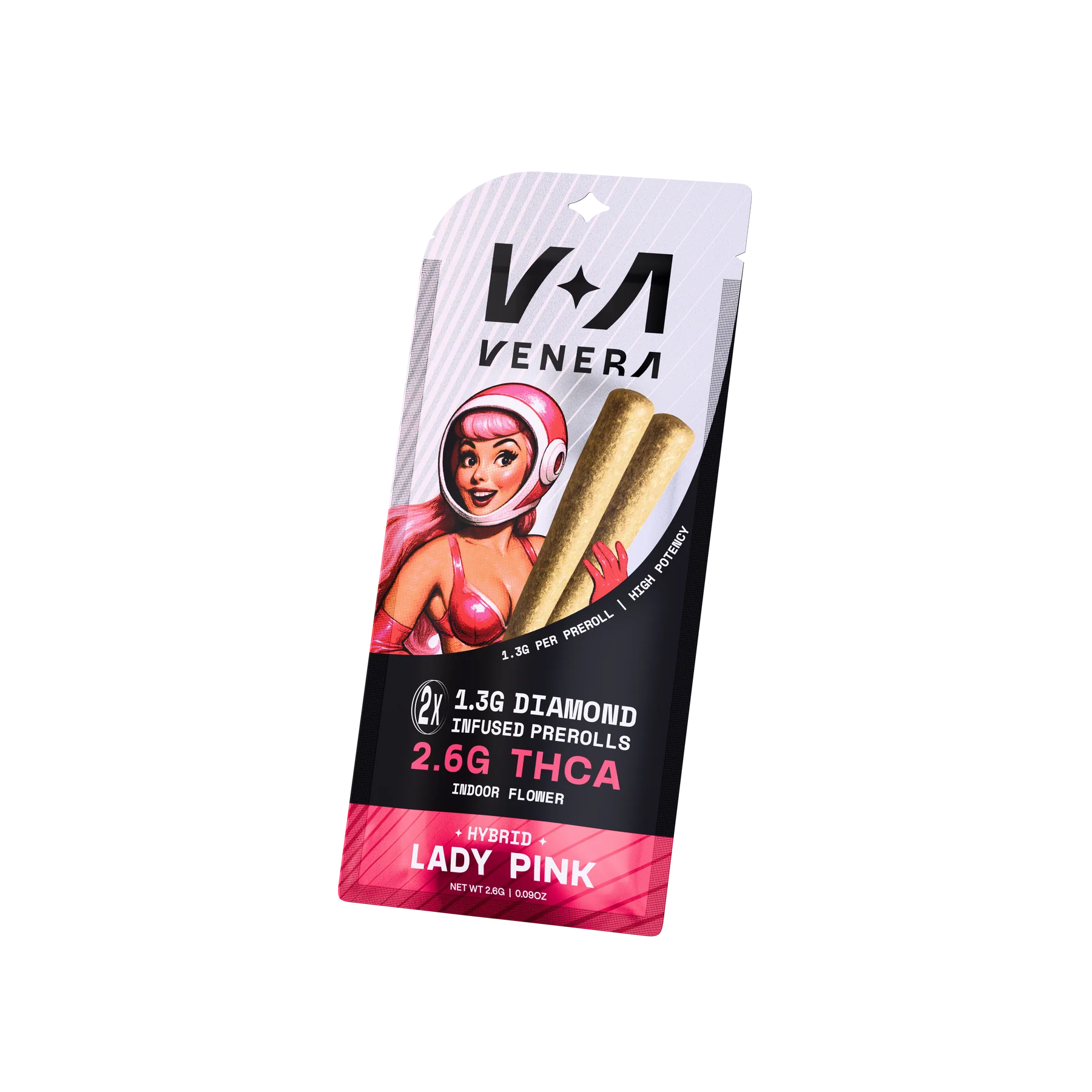 Venera 2.6g Infused THCa Prerolls (2ct)
