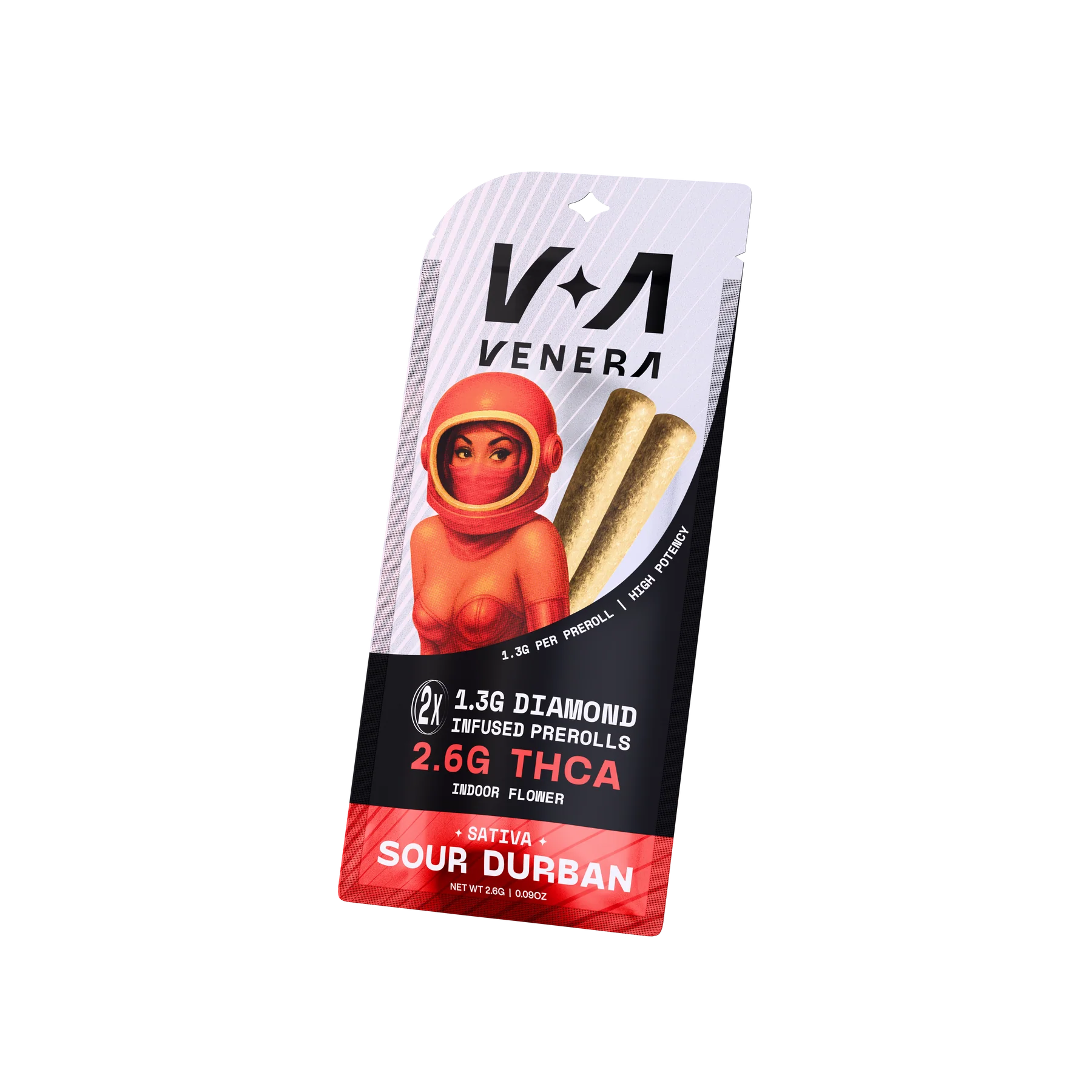 Venera 2.6g Infused THCa Prerolls (2ct)