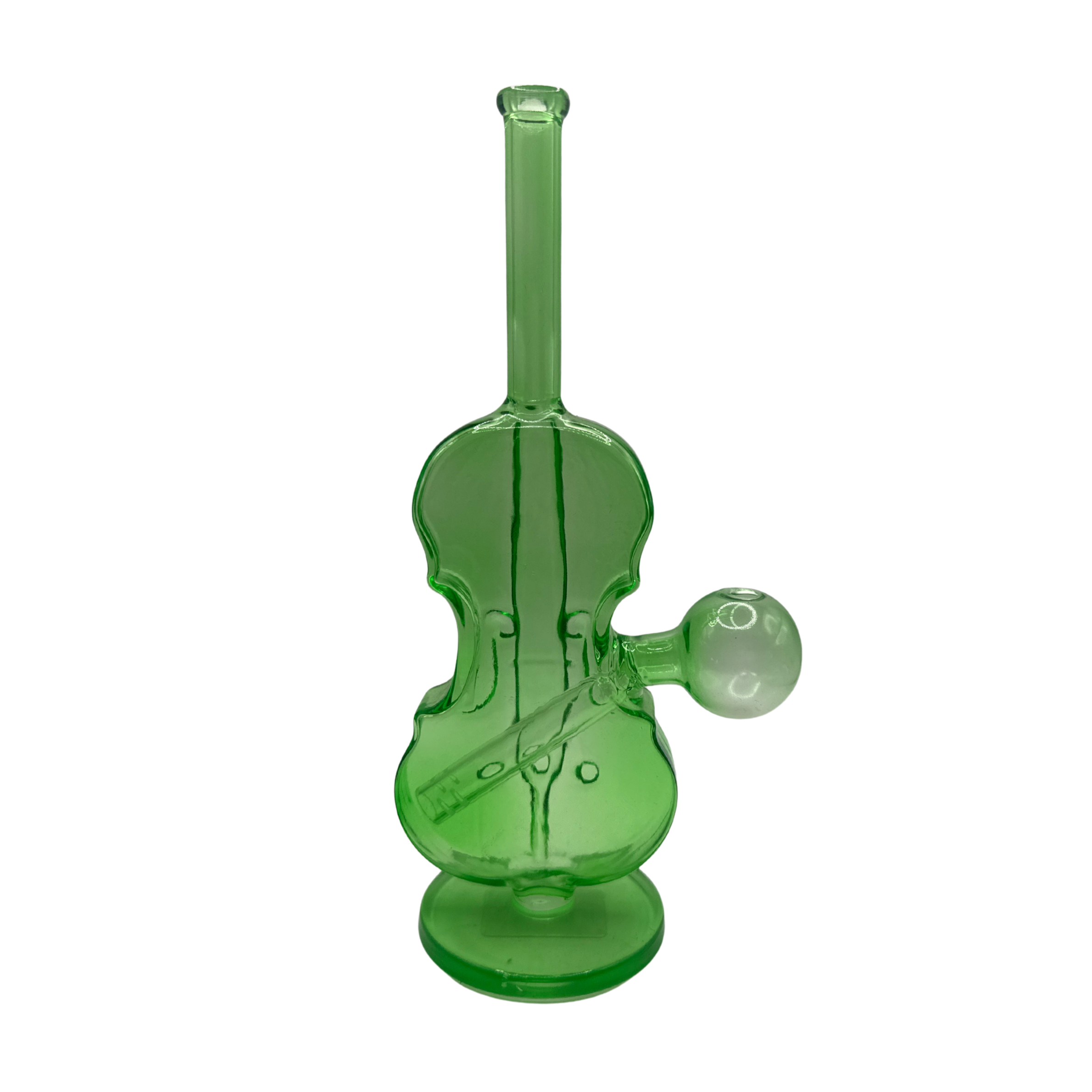 7" Violin-Shaped Oil Burner Water Bubbler – Assorted Colors