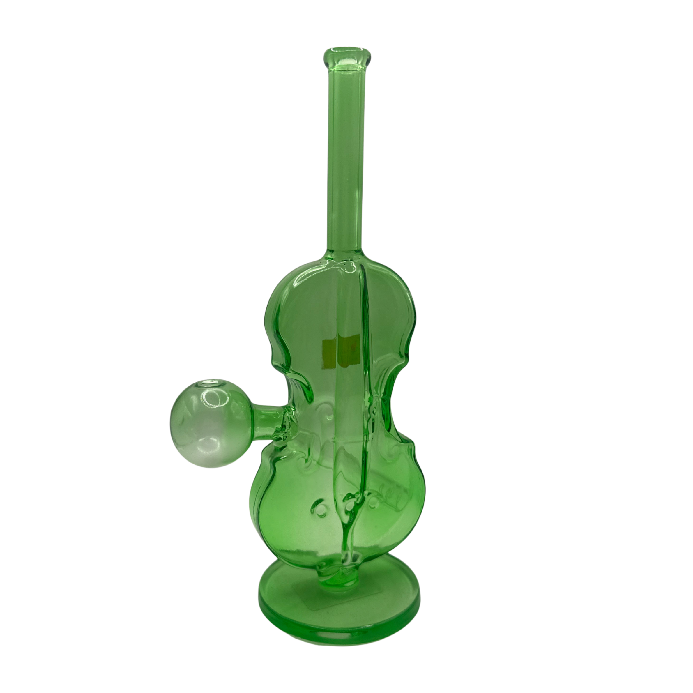 7" Violin-Shaped Oil Burner Water Bubbler – Assorted Colors
