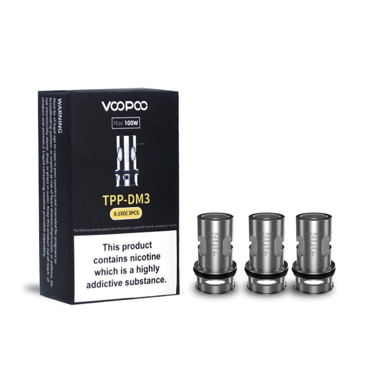 VOOPOO TPP Replacement Coils — 3-Pack
